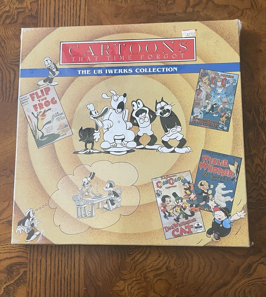 Cartoons That Time Forgot  The UB Iwerks Collection 4 Laserdisc Box Set Sealed!! - Image 1 of 4