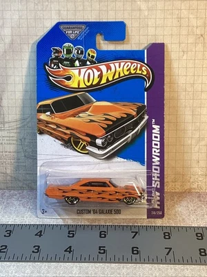 NOC 2013 Hot Wheels 218/250 HW Showroom НА ЗАКАЗ 64 GALAXIE 500 оранжевый - Изображение 1 из 4