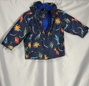 Cappotto giacca invernale dinosauro The Childrens Place bambino ragazzo taglia 18-24M - Foto 1 di 9