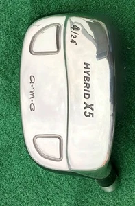 AMC X5 #4 Hybrid Iron Golf Component Loft 24* (Head Only) Square Technology - Picture 1 of 5
