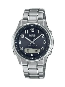Casio LCW-M100TSE-1A2JF Lineage Quartz Men Watch Black Dial Ana-Digi From Japan - Picture 1 of 1