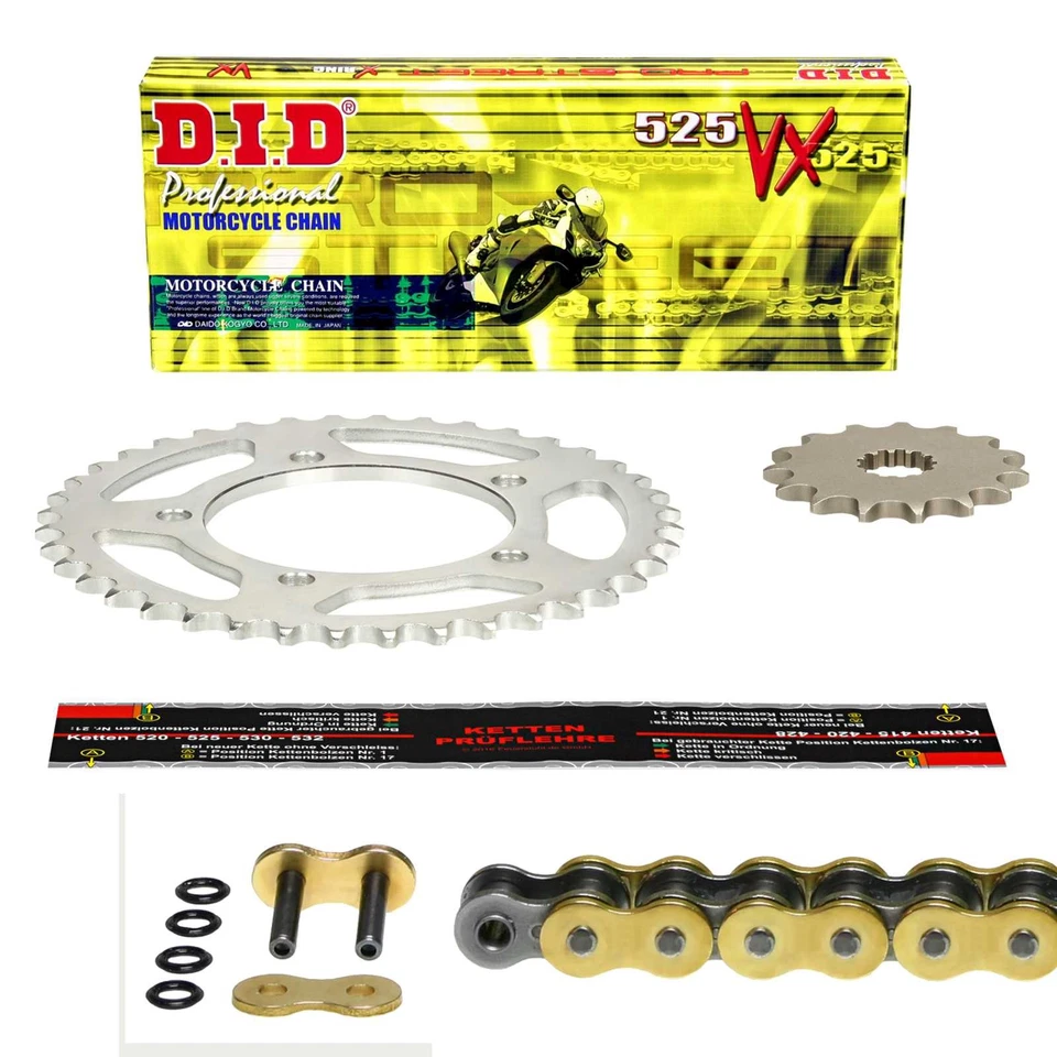 DID VX G&B Chainset Honda CB 600 Hornet (PC34) 1999, X-Ring Rivet - Image 1 of 1