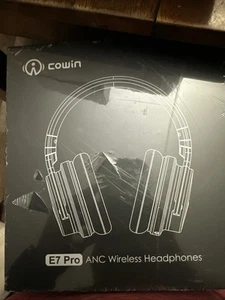 COWIN E7 PRO ANC Wireless Noise Cancelling Headphones Bluetooth Brand NEW! - Picture 1 of 2