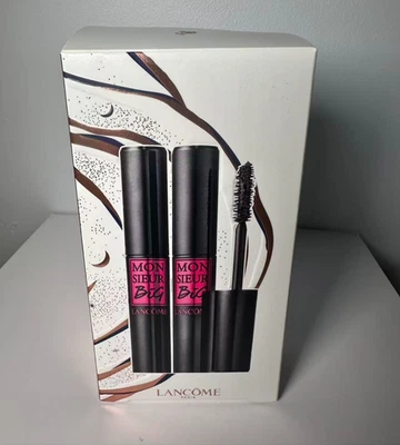 Set Lancome Monsieur Big Mascara Big Volume Black Mascara - Tamaño completo 10 ml*2 Foto 1 de 3