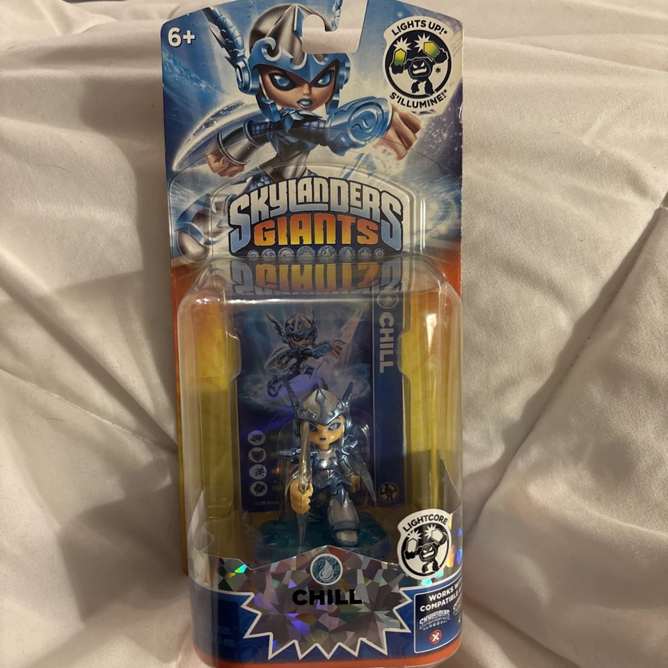 NUEVO EN CAJA *RARO* Figura Skylanders Giants LIGHTCORE CHILL Se Ilumina Foto 1 de 4