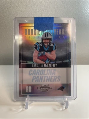 2017 Contenders Optic Rookie of the Year Contenders Christian McCaffrey  /99 - Image 1 of 2