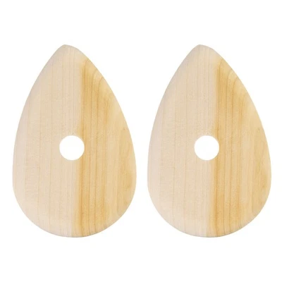 2 costillas de cerámica de 10,3 cm x 6,5 cm herramientas de escultura de cerámica de arcilla de madera de 10,3 cm x 6,5 cm Foto 1 de 4