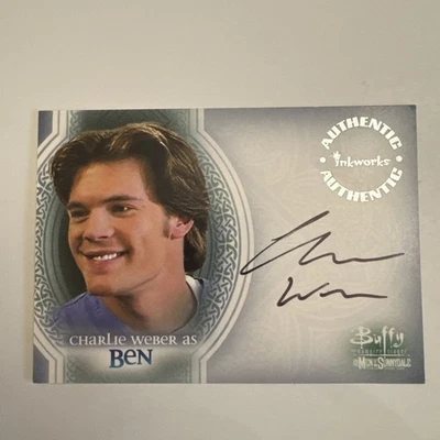 Buffy The Vampire Slayer Charlie Weber as Ben Auto Card A9 - Image 1 of 2