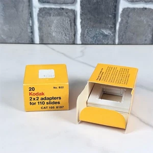 Vintage Kodak 2x2 Adapter für 110 Dias - 27 Stück - Bild 1 von 4