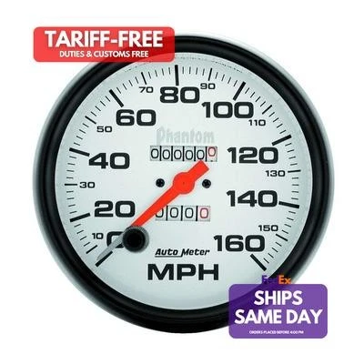Autometer 5895, One 5In Fits Phantom Speedometer 160Mph Performance Racing Parts - Image 1 of 4