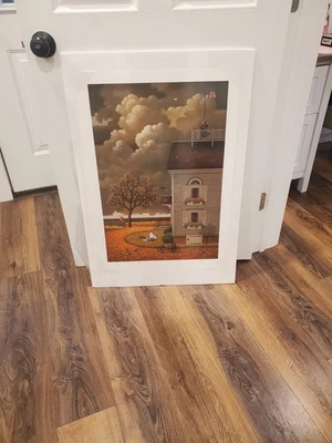 Charles Wysocki - Anhelo de mi capitán Edición Limitada Impresión Doble Firma Foto 1 de 3