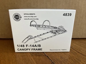 1/48 Mini Craft Collection #4839 F-14A/B Canopy Frame For Tamiya - Picture 1 of 1