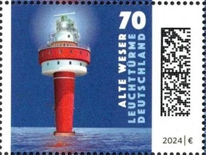 Faro ANTIGUO WESER MiNr 3840 nuevo - Imagen 1 de 1
