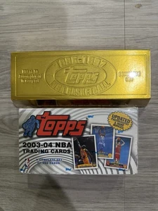 1996-97 AND 2003-04 Topps NBA Basketball Factory Sealed Box Set Kobe LeBron RC - Picture 1 of 3