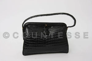 ECHT KROKODILLEDER TASCHE SCHÖNES GESTELL 1 - Bild 1 von 1