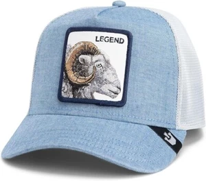 GOORIN BROS ® GORRA DE CAMIONERO DE BÉISBOL MALLA SNAP KÄPPI GORRA SUIT LEGEND AZUL CLARO - Imagen 1 de 5
