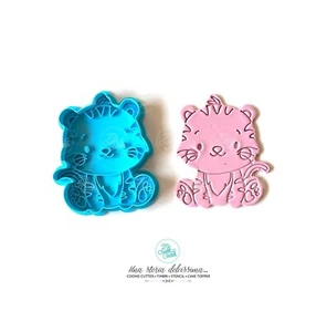 Animali Giungla Tigre Formine biscotti Cookie cutter 8/9cm - Picture 1 of 1