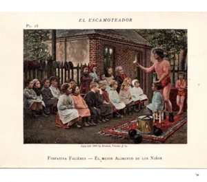 CHROMO en espagnol - Phosphatine Falières. EL ESCAMOTEADOR - Imagen 1 de 1