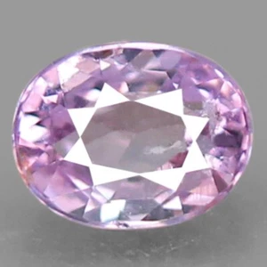 0.7ct. RARE VIOLET PINK SAPPHIRE MADAGASCAR UNHEATED GEMSTONE OVAL SHAPE - Picture 1 of 5