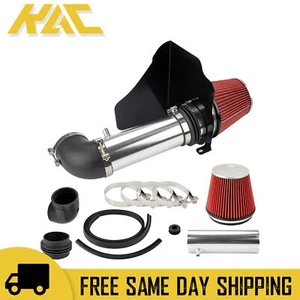 Cold Air Intake Kit W/Heat Shield Red Filter For Dodge Challenger 2009-2010 6.1L - Foto 1 di 24