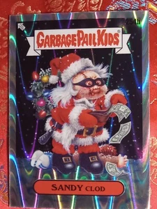 Sandy Clod 2025 Topps Chrome Garbage Pail Kids Series 7 DROOL Parallel #254b - Picture 1 of 1
