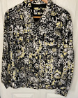 Carole Little Boho Hippie Floral 100% Linen Lightweight Jacket Size 1X