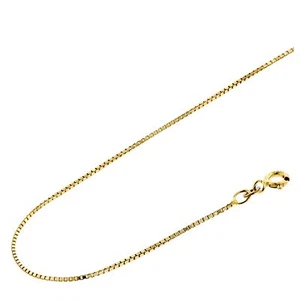 Collana gioiello ACALEE oro 333 / 8 carati catena veneziana 0,9 mm 10-2009 - Foto 1 di 4