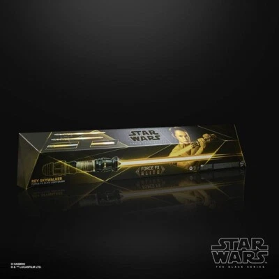 Force FX Elite Lightsaber Rey Hasbro Black Series Star Wars Episode IX NEW - Image 1 of 4