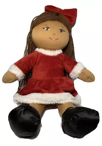Muñeca de Navidad de Peluche Girl Of Color por Cracker Barrel Believe In Yourself Line - Imagen 1 de 12