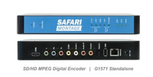Safari Montage SD/HD MPEG Encoder, Model G1571, mint with charger and cables - Picture 1 of 2