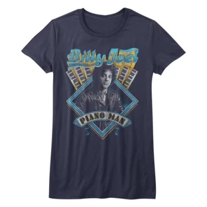 Camiseta ajustada para hombre piano de Billy Joel música rock suave - Imagen 1 de 5