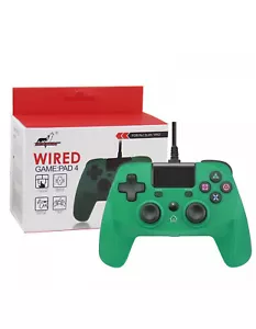 Manette USB pour PS4/PS3/PC Windows filaire - 2m - Verte - Bild 1 von 6