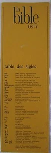 ANCIEN MARQUE PAGES SIGNET PUBLICITAIRE EDITIONS DU SEUIL LA BIBLE ET REFERENCE  - Picture 1 of 2