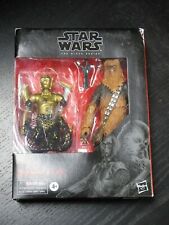 Hasbro Star Wars The Black Series 6  C3po & Chewbacca Action Figures
