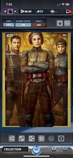 Star Wars Card Trader Topps Digital Bo-Katan Mandalorian S2 Epic Poster 200cc LE