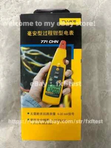 NUEVO Pinza amperimétrica de proceso Fluke 771 miliamperios prueba DMM probador AC MA envío rápido - Imagen 1 de 4