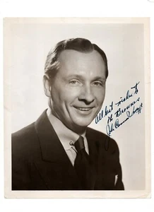 John Cameron Swayze SIGNED photo of news commentator and television personality - Picture 1 of 5