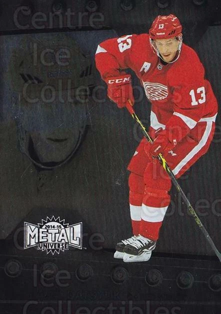 2014-15 Fleer Showcase Metal Universe #14 Pavel Datsyuk - Image 1 of 1