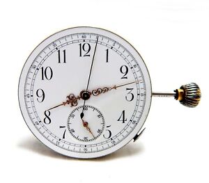 Pocket Watch Movement With Alarm Pocket Chronograph Quarter Repeater Working  L2