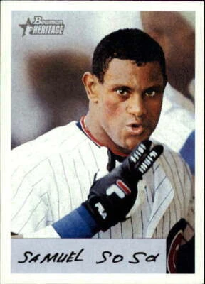 2002 Bowman Heritage #247 Sammy Sosa - NM-MT - Image 1 of 2
