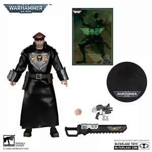 McFarlane Warhammer 40k * COMMISSAR (ASTRA MILITARUM) 7” Action figure MIP! - Picture 1 of 5