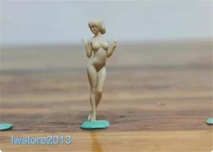 1/43 Robsa weiblich unbemalt Modell Miniatur Szene Requisite Auto Fahrzeug Spielzeug - Bild 1 von 3