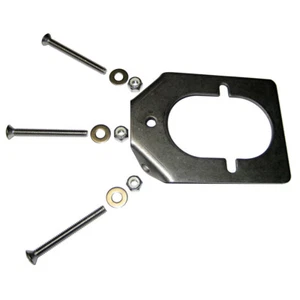 Hefe Medium Rod Holder Backing Plate 0 15 30 Grad 2" OD Edelstahl RH5931 - Bild 1 von 4