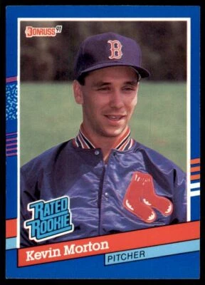 1991 Donruss Kevin Morton Baseball Cards #37 - Image 1 of 2