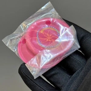 RARE 2Pcs Pink Plate Dish Accessories for American Girl Dolls Toys Gifts - Picture 1 of 5