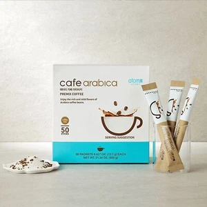 Atomy 50 Sticks Cafe Arabica Instant Coffee Mix Home Office Arabica Coffee -USA - Picture 1 of 5