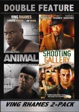 Shooting Gallery DVD + Animal MOVIE DOUBLE Action Ving Rhames - REGION 1