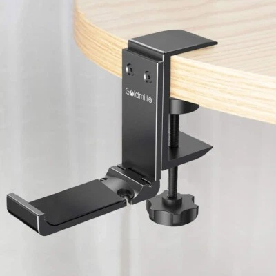 Soporte para auriculares de aluminio, soporte para auriculares plegable, para juegos de trabajo Foto 1 de 4