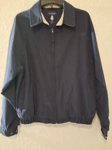 Roundtree And Yorke Outdoor Mens Windbreaker Jacket Gray Sz M - Picture 1 of 6
