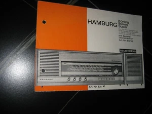Neckermann Anleitung Radio HAMBURG Körting - gut erhalten - Bild 1 von 2